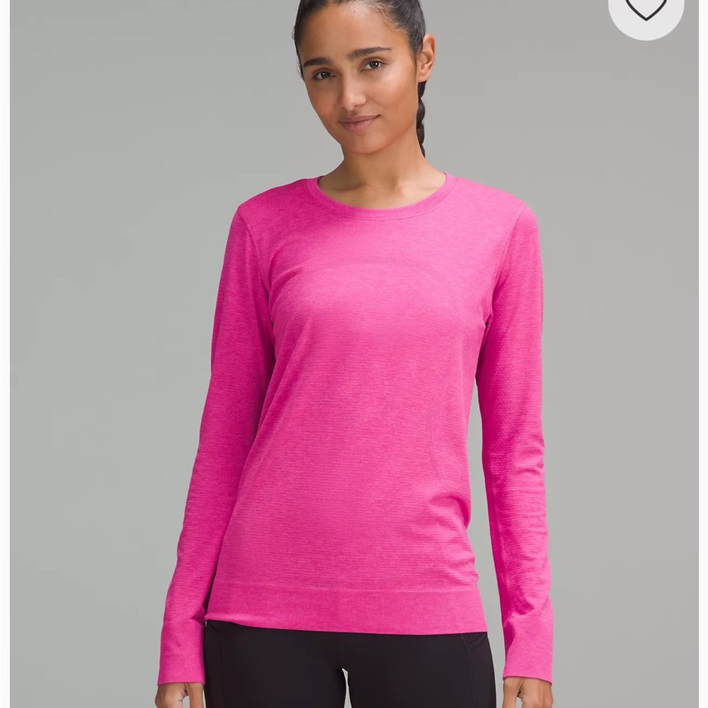 LULULEMON SWIFTLY TECH LONG SLEEVES SONIC PINK